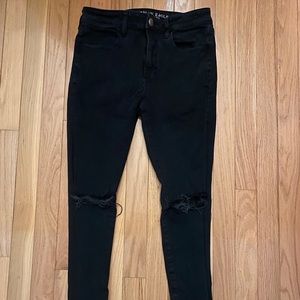 Black American Eagle jeans